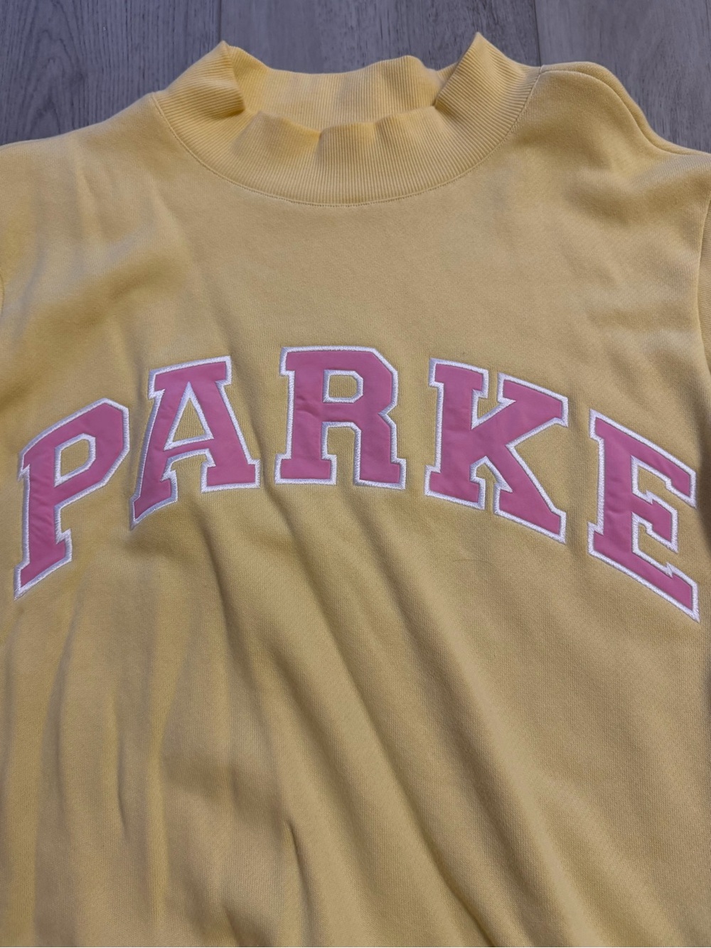 Parke Yellow MockNeck - Picture 2 of 6